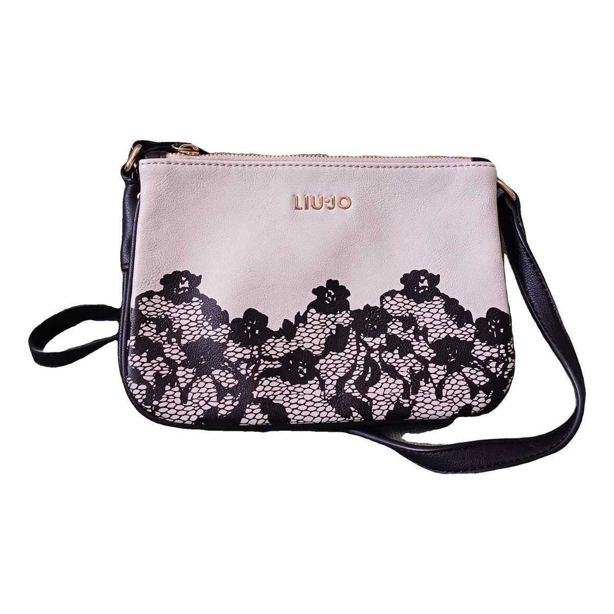 Vegan leather crossbody bag