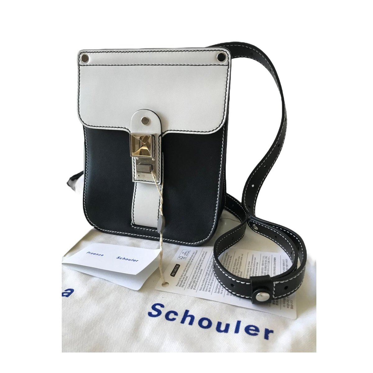 PS11 leather handbag