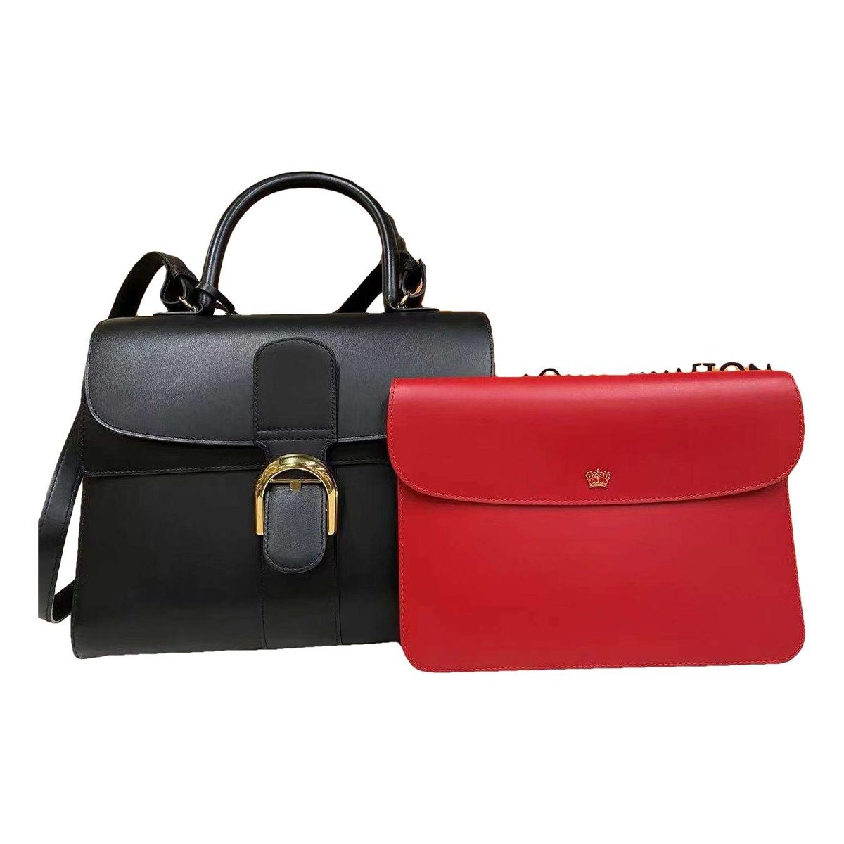 Brillant leather crossbody bag