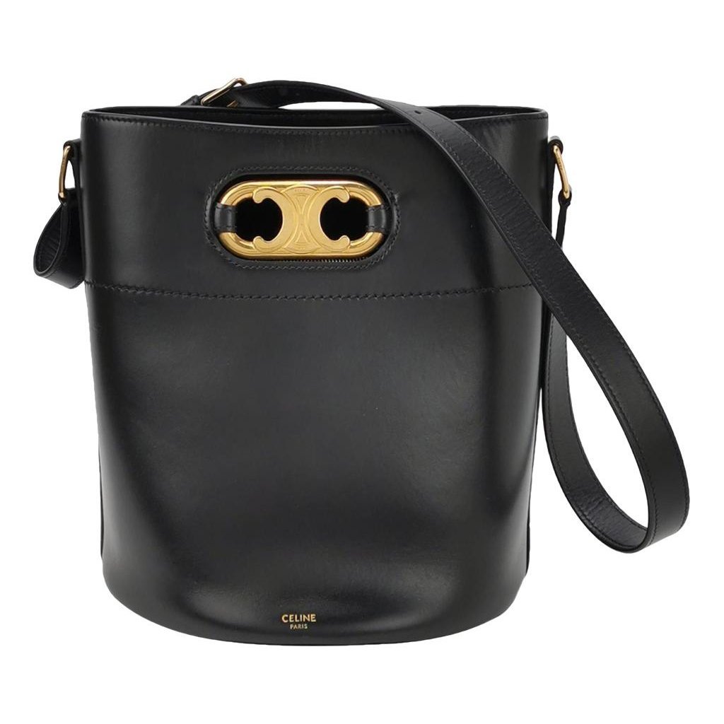 Triomphe Maillon leather handbag