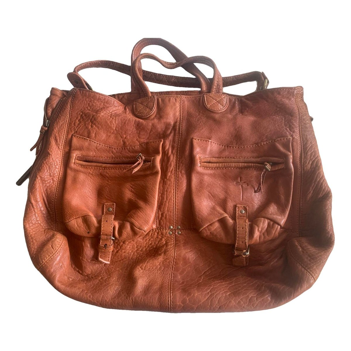 Max leather handbag