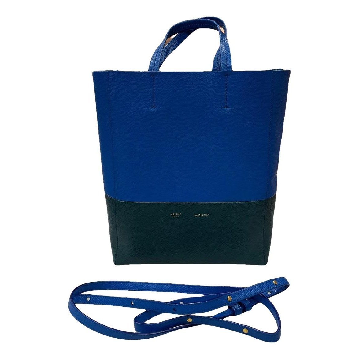 Cabas PM leather crossbody bag