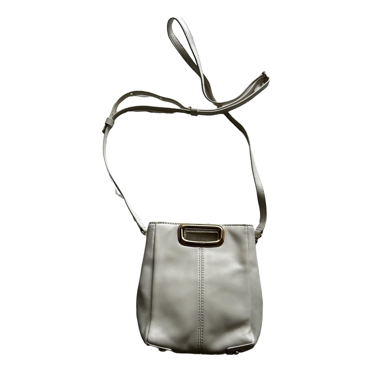 Sac M leather handbag