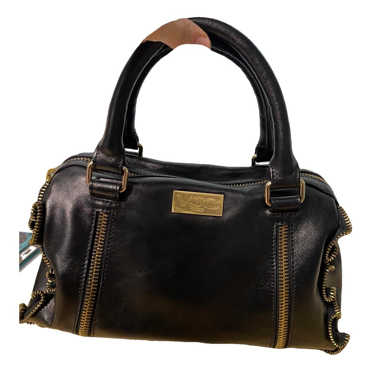 Icon leather handbag