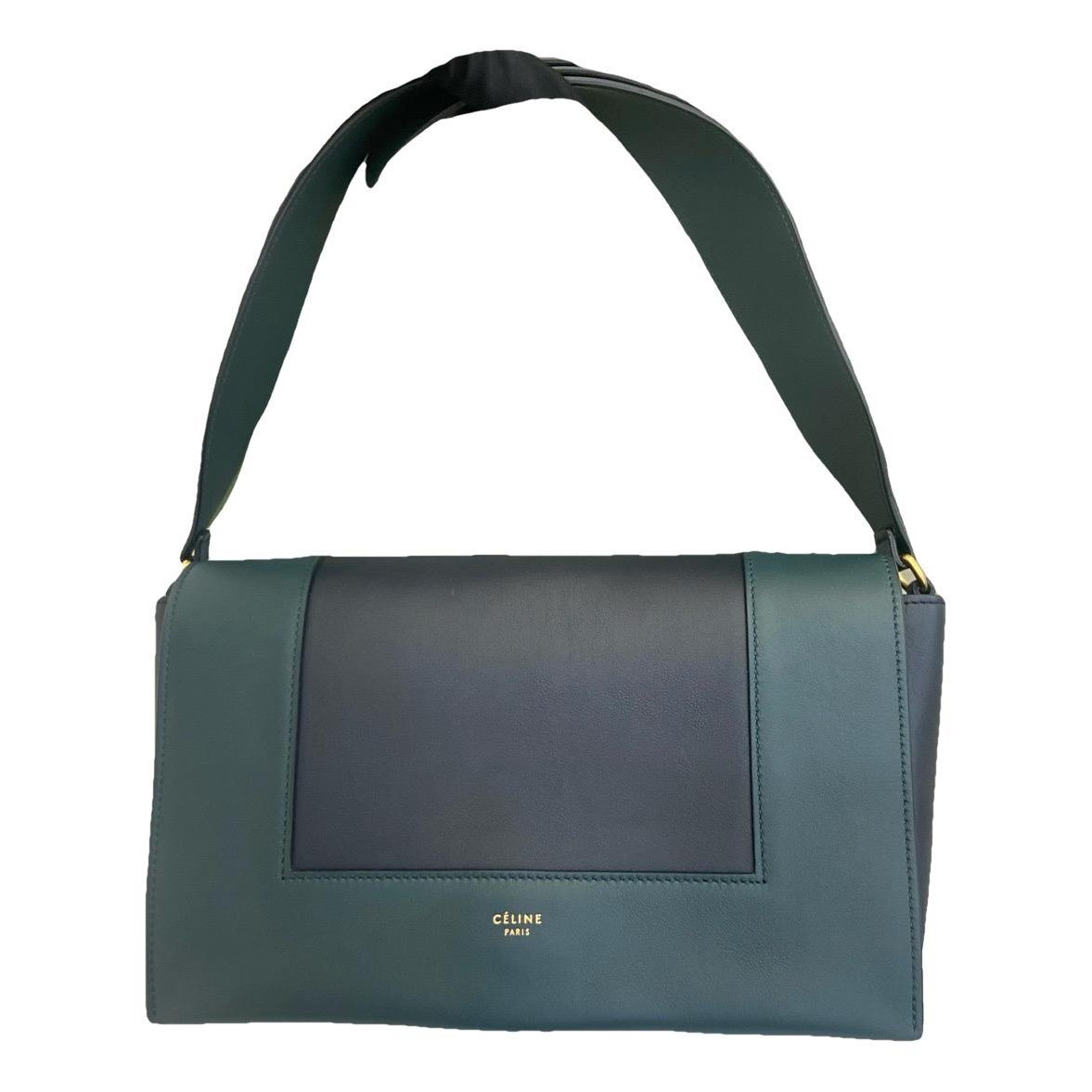 Frame leather crossbody bag