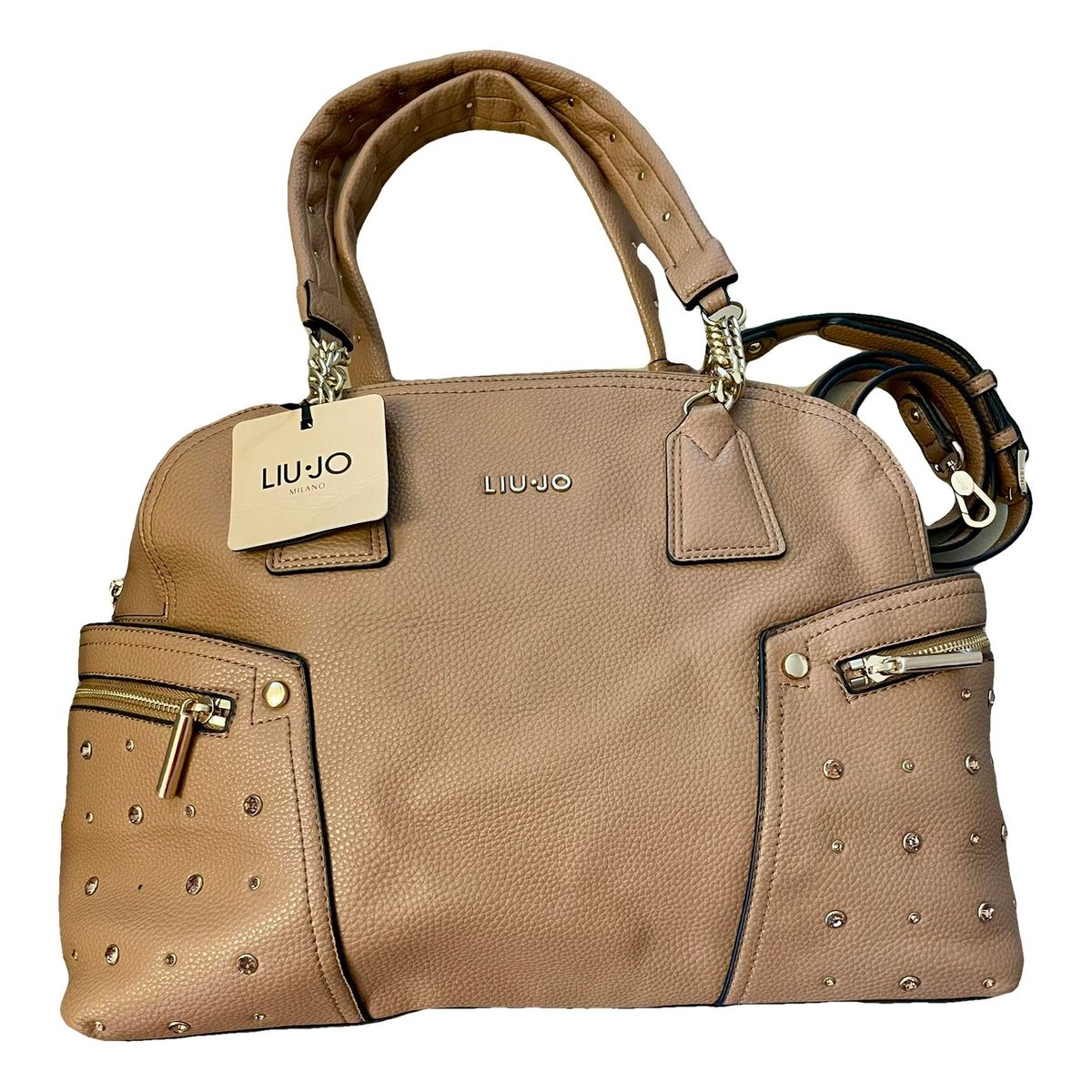Leather crossbody bag
