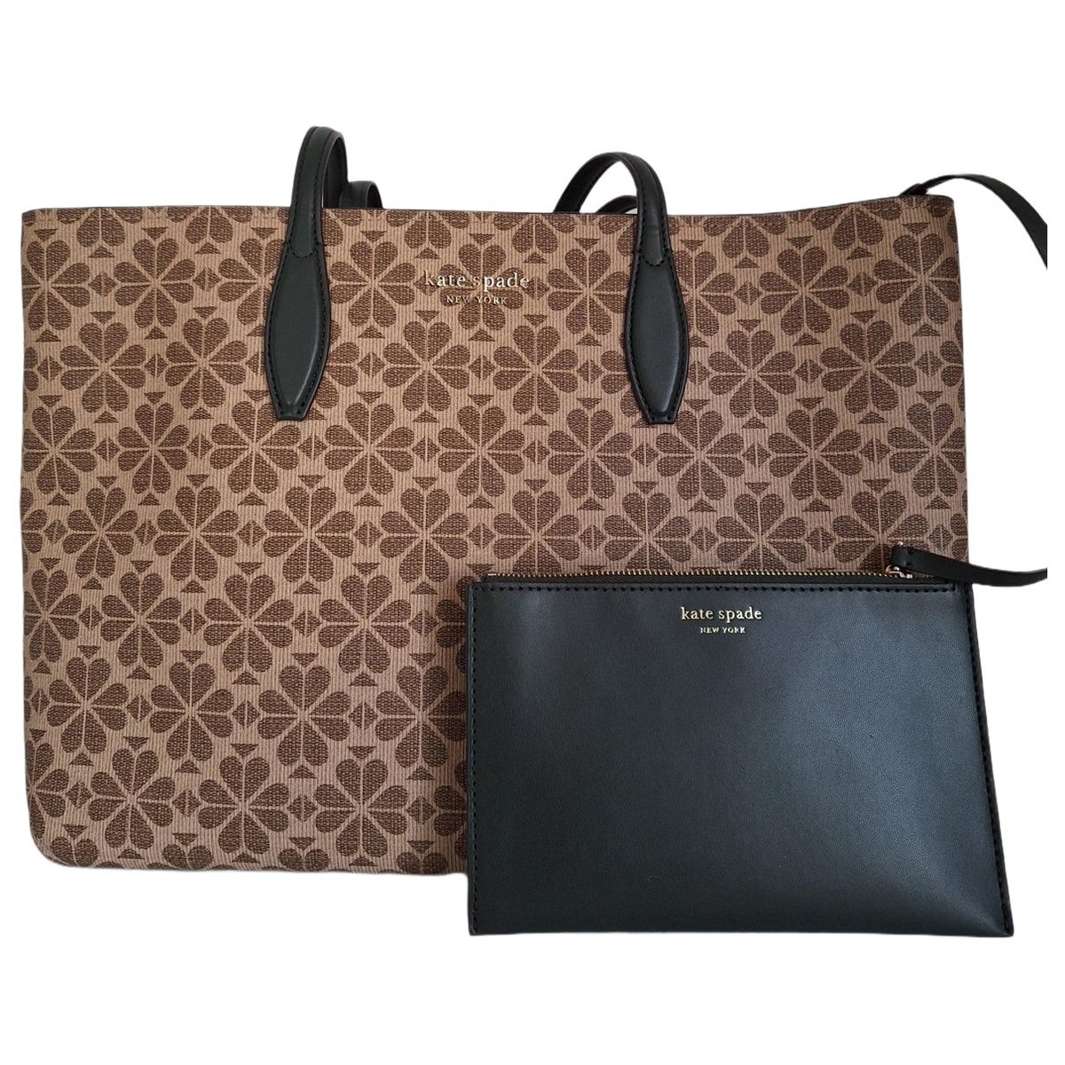 Leather tote