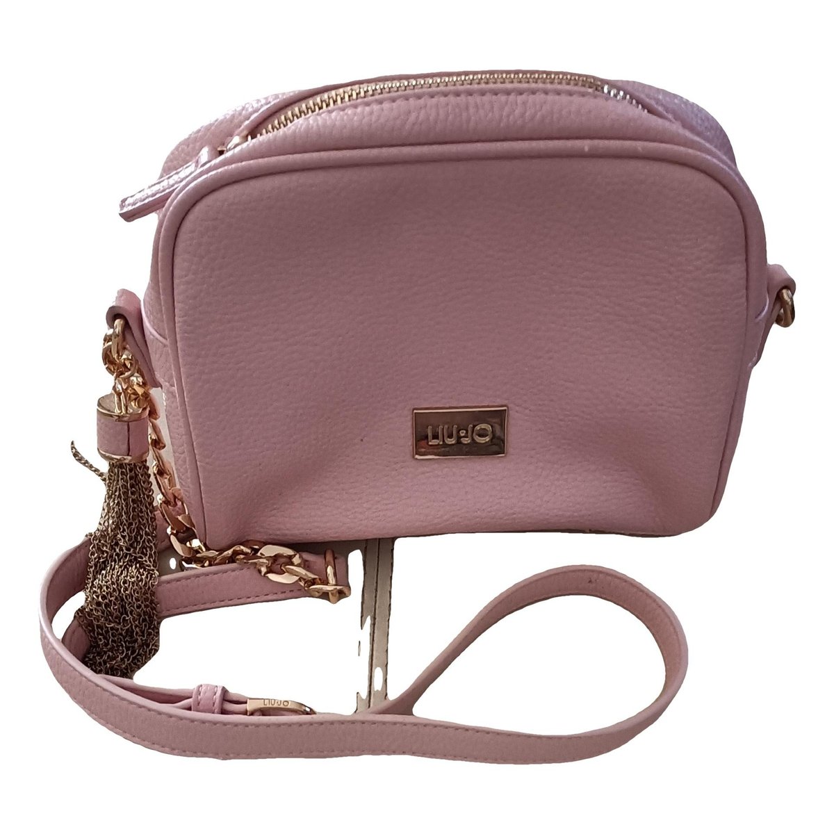 Vegan leather clutch bag