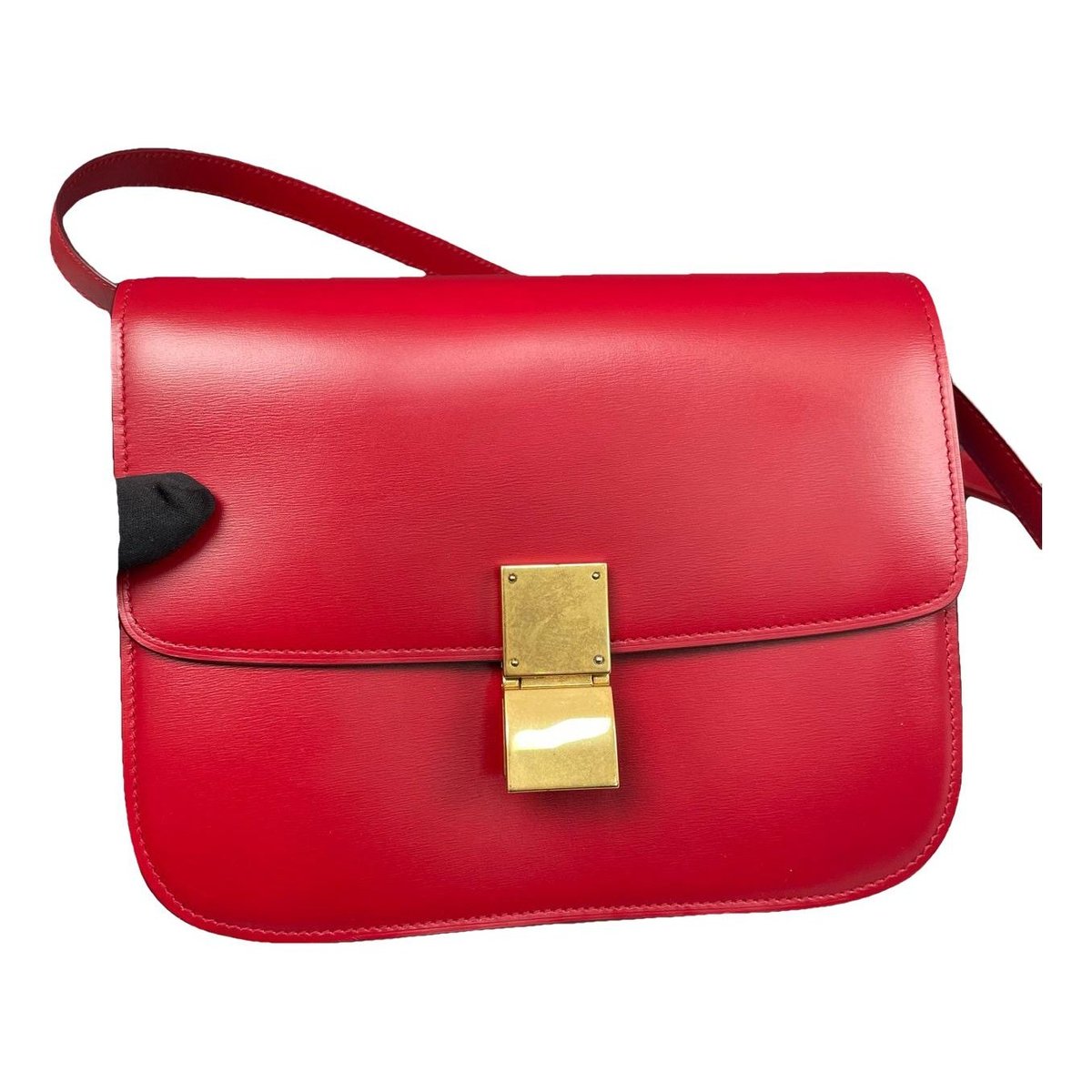 Classic leather crossbody bag