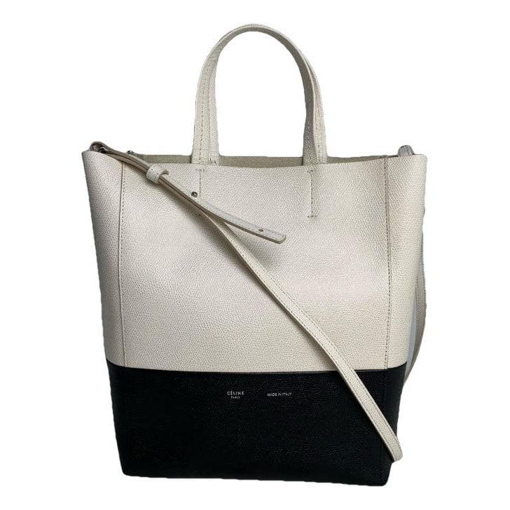 Cabas PM leather handbag