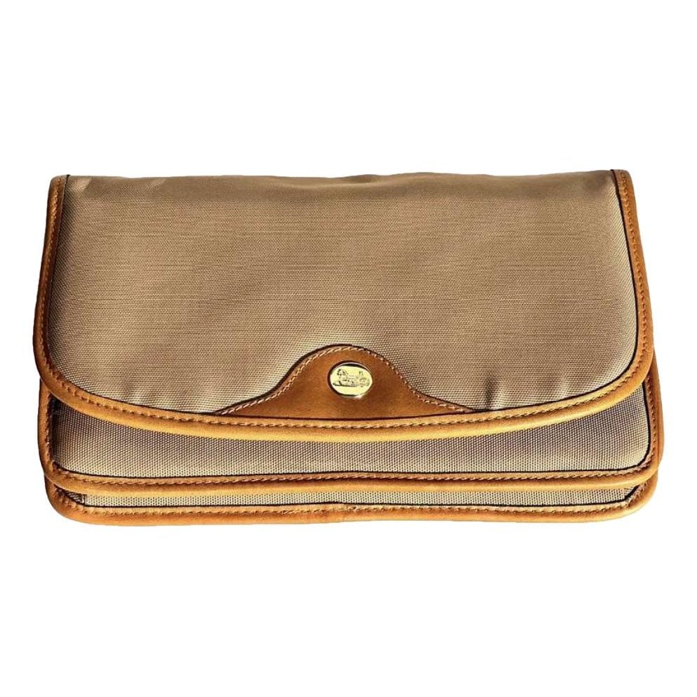 Triomphe Vintage linen clutch bag