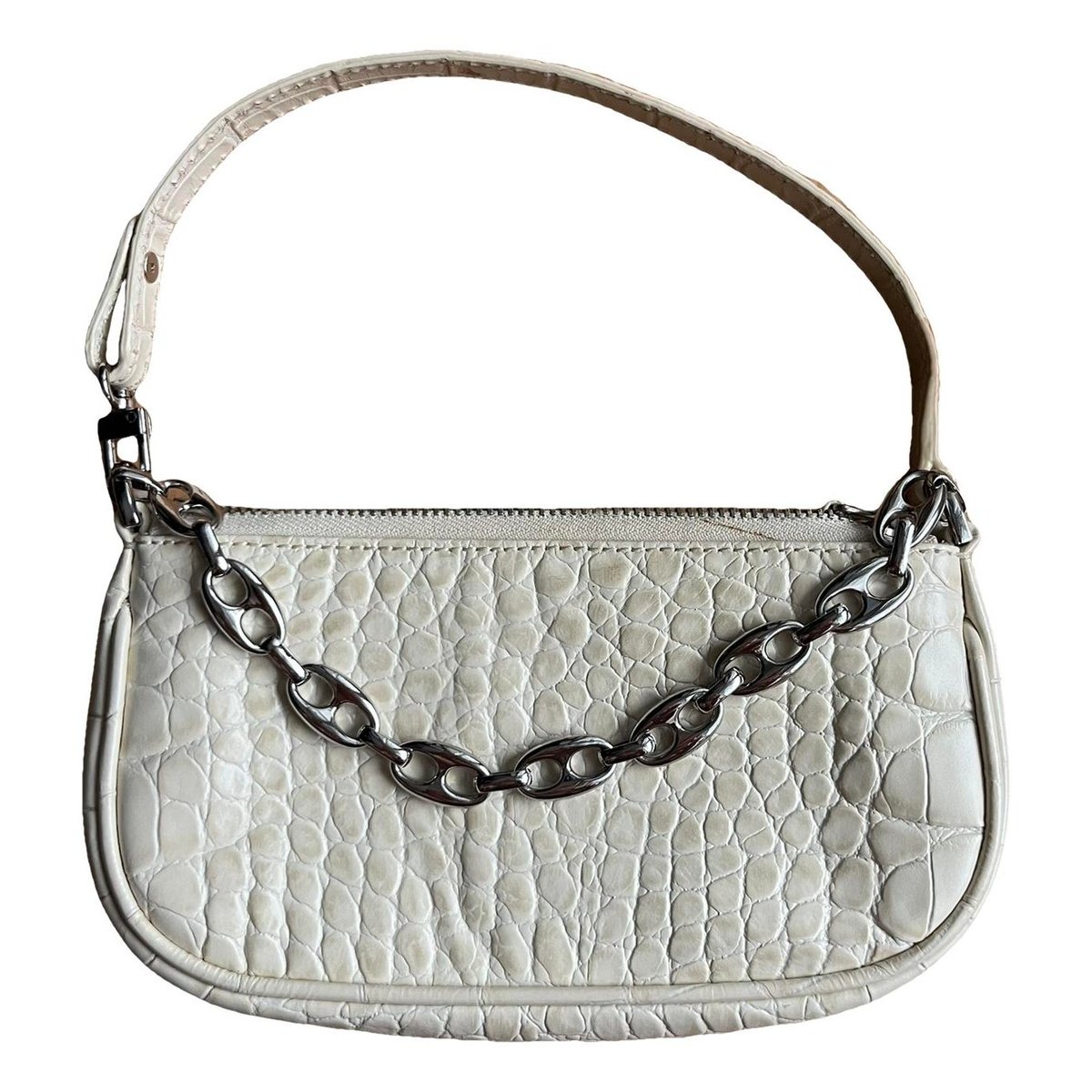 Rachel leather clutch bag