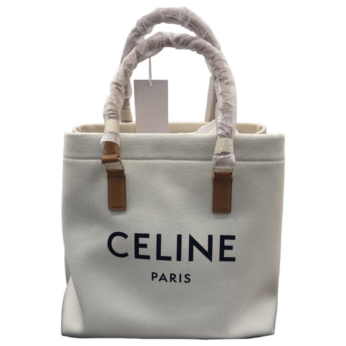 Cabas Horizotal linen handbag