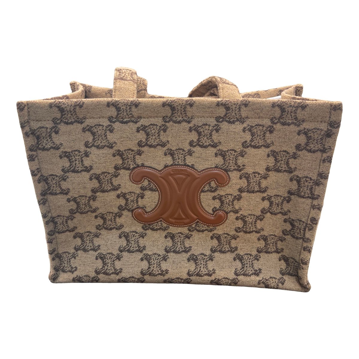 Cabas Horizotal leather handbag