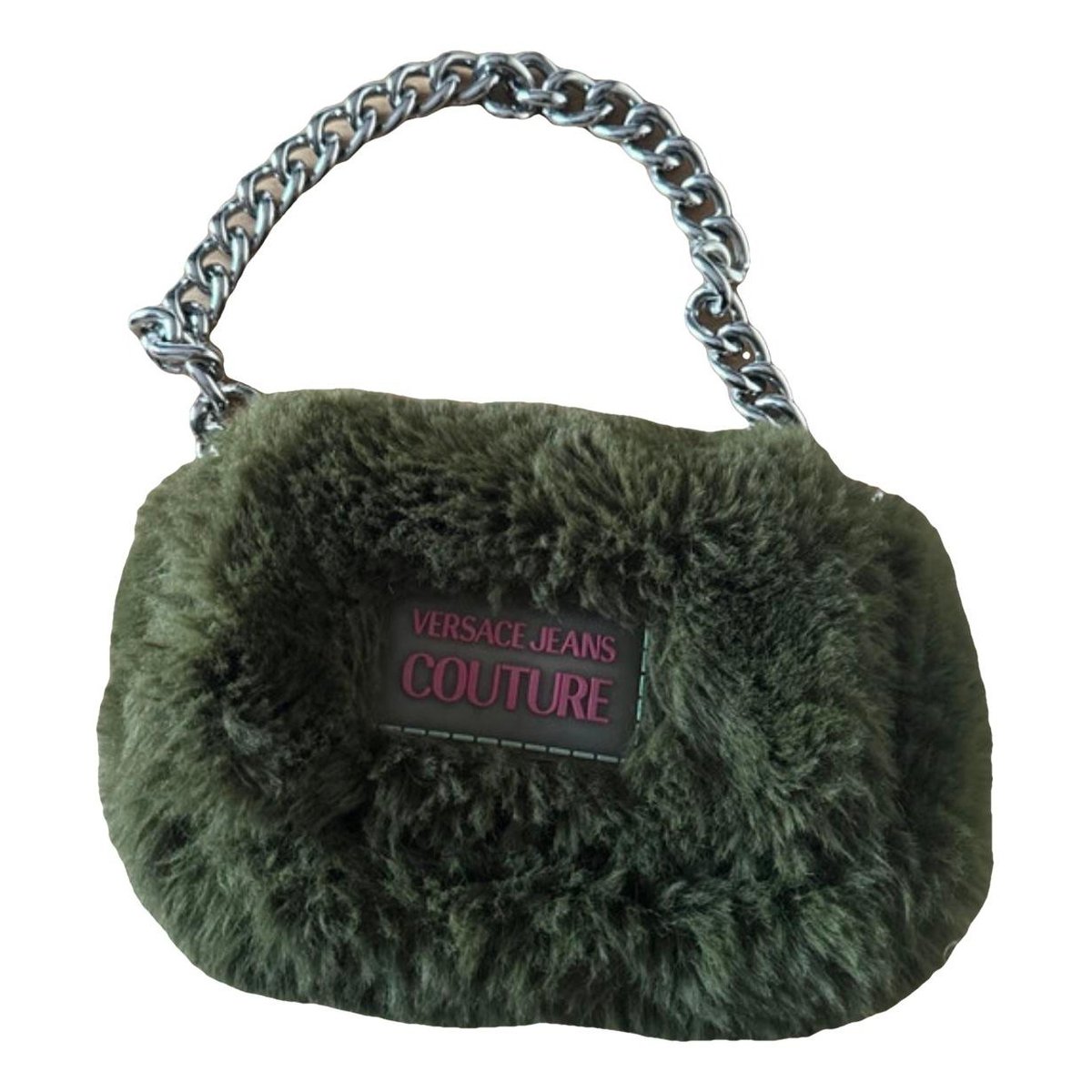 Faux fur handbag