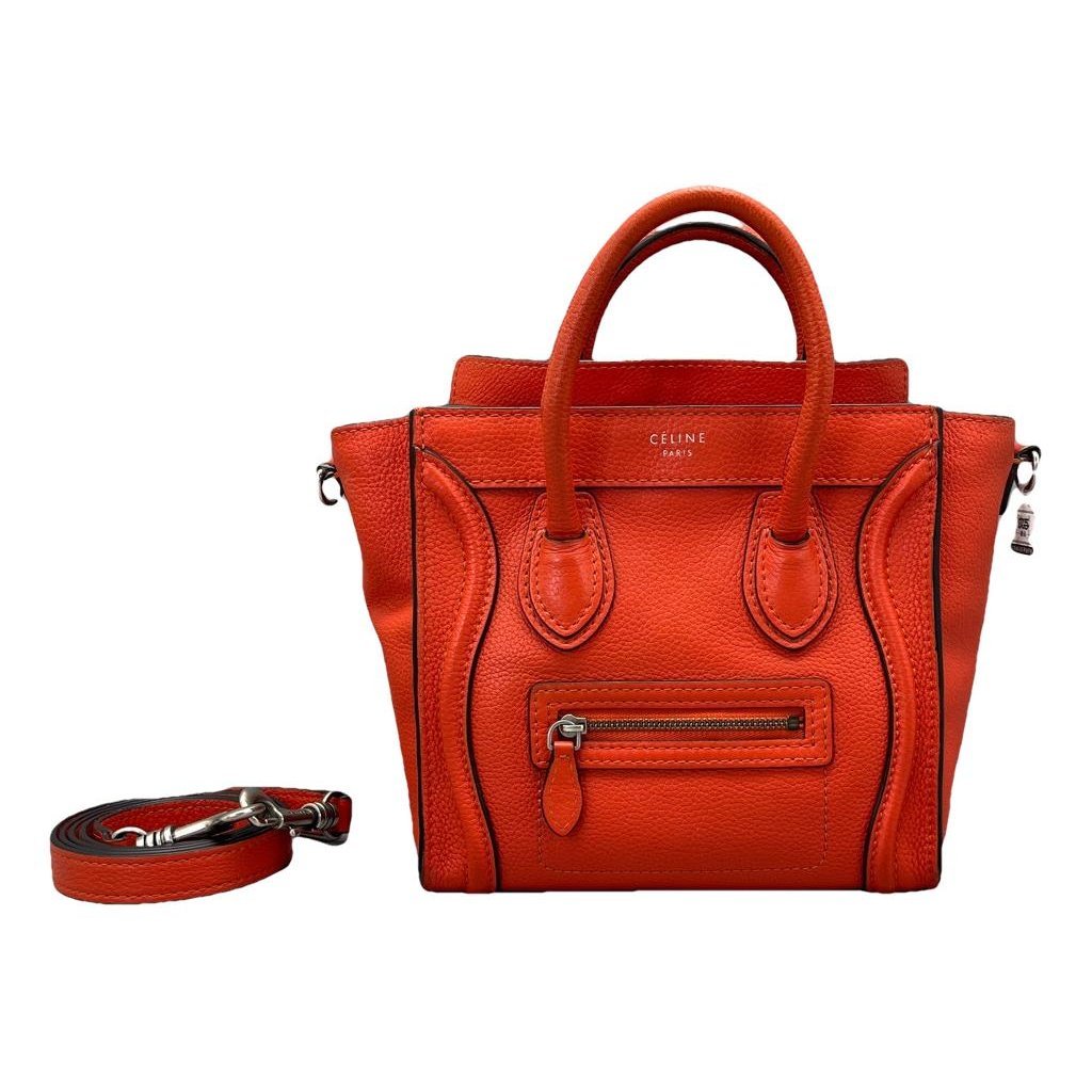 Nano Luggage leather handbag