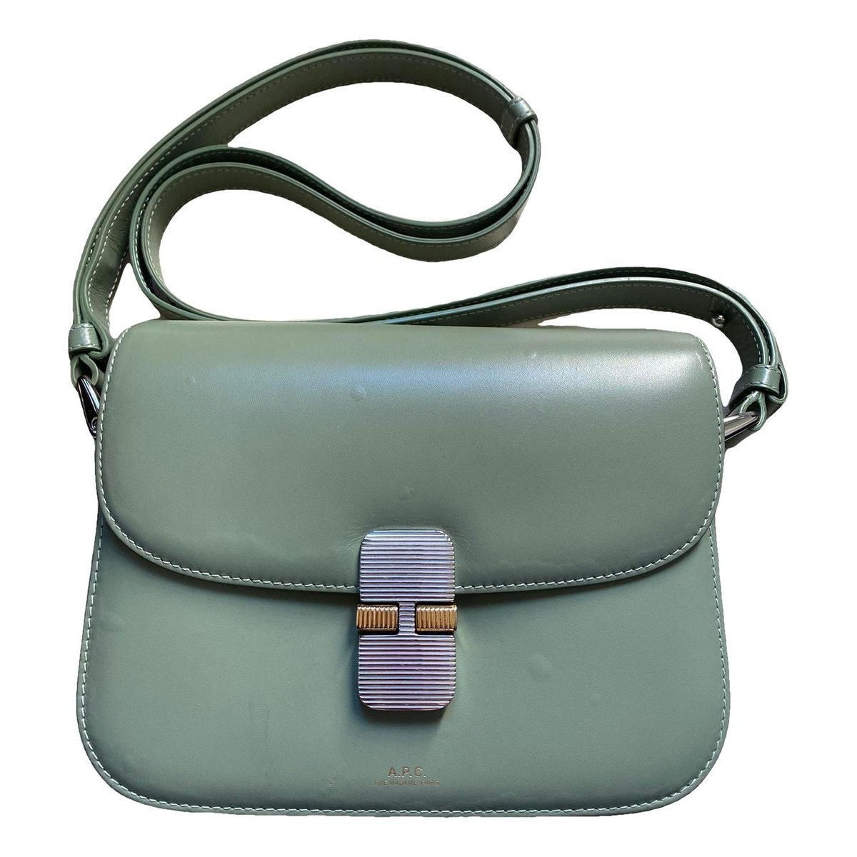 Leather crossbody bag