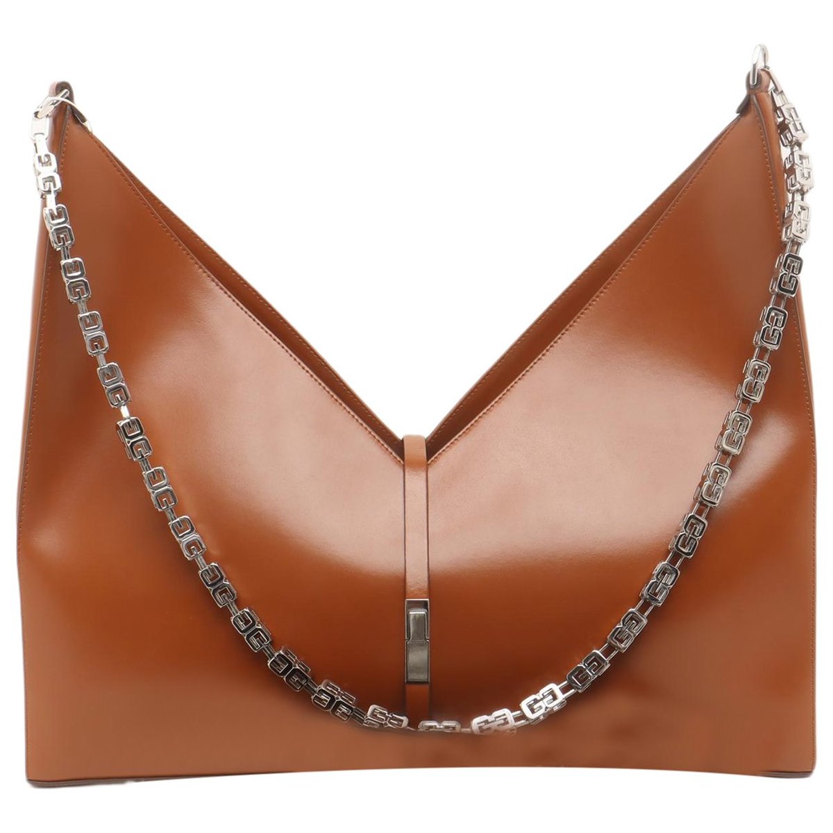 Cut Out leather handbag
