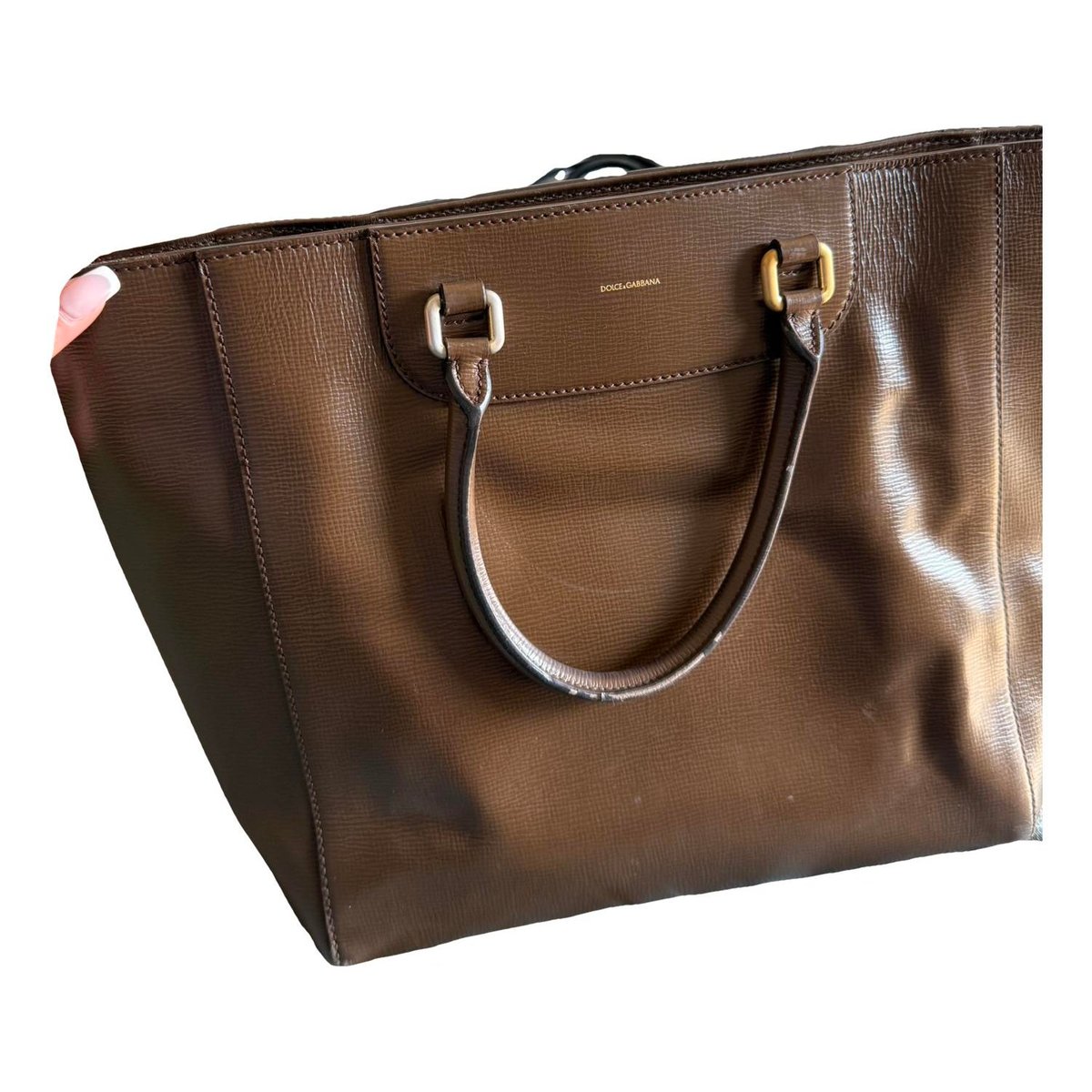 Lucia leather handbag
