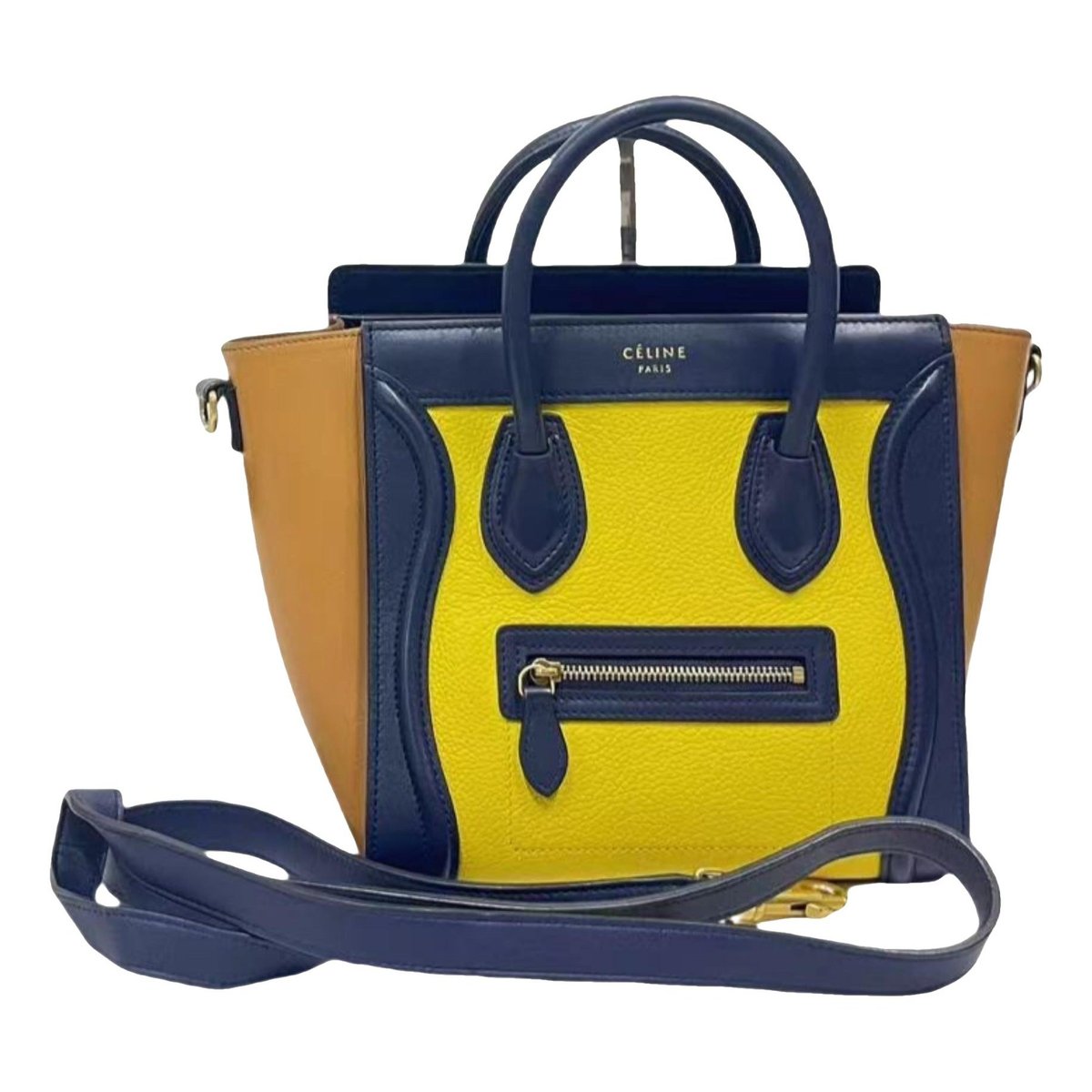 Luggage leather handbag