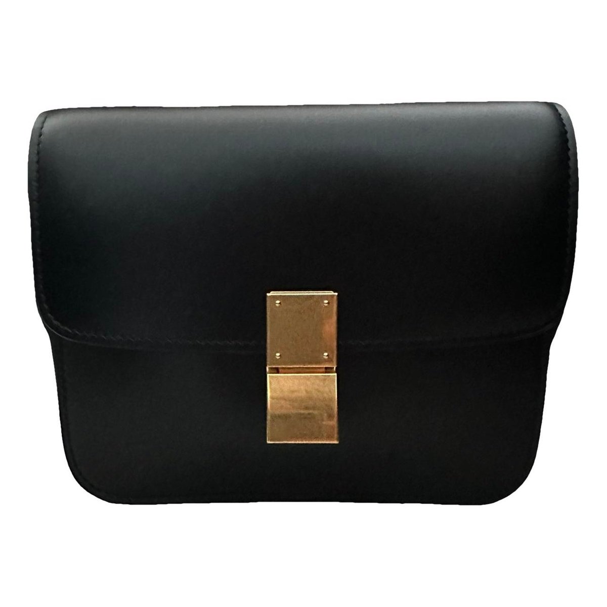 Classic leather crossbody bag