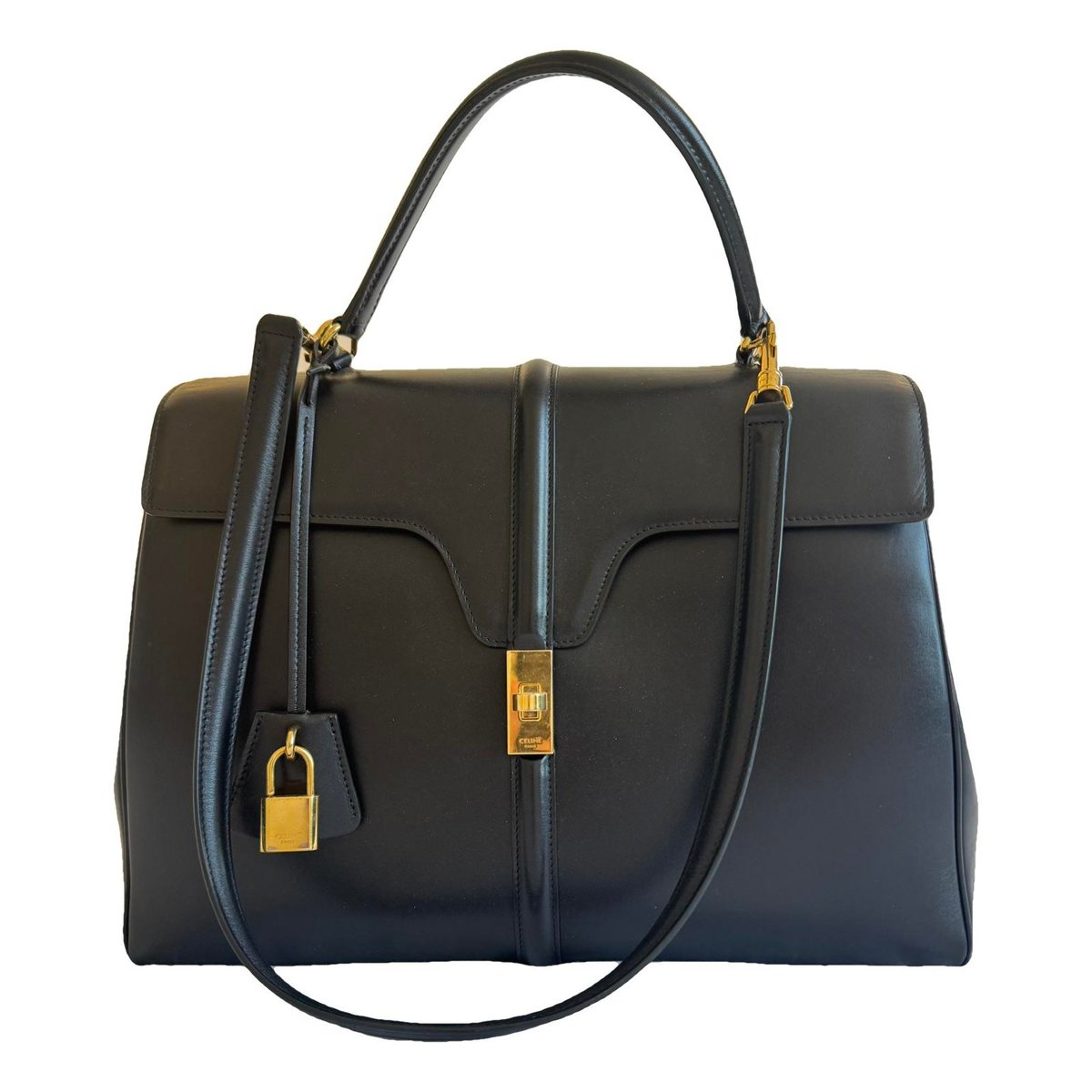 Sac 16 leather handbag