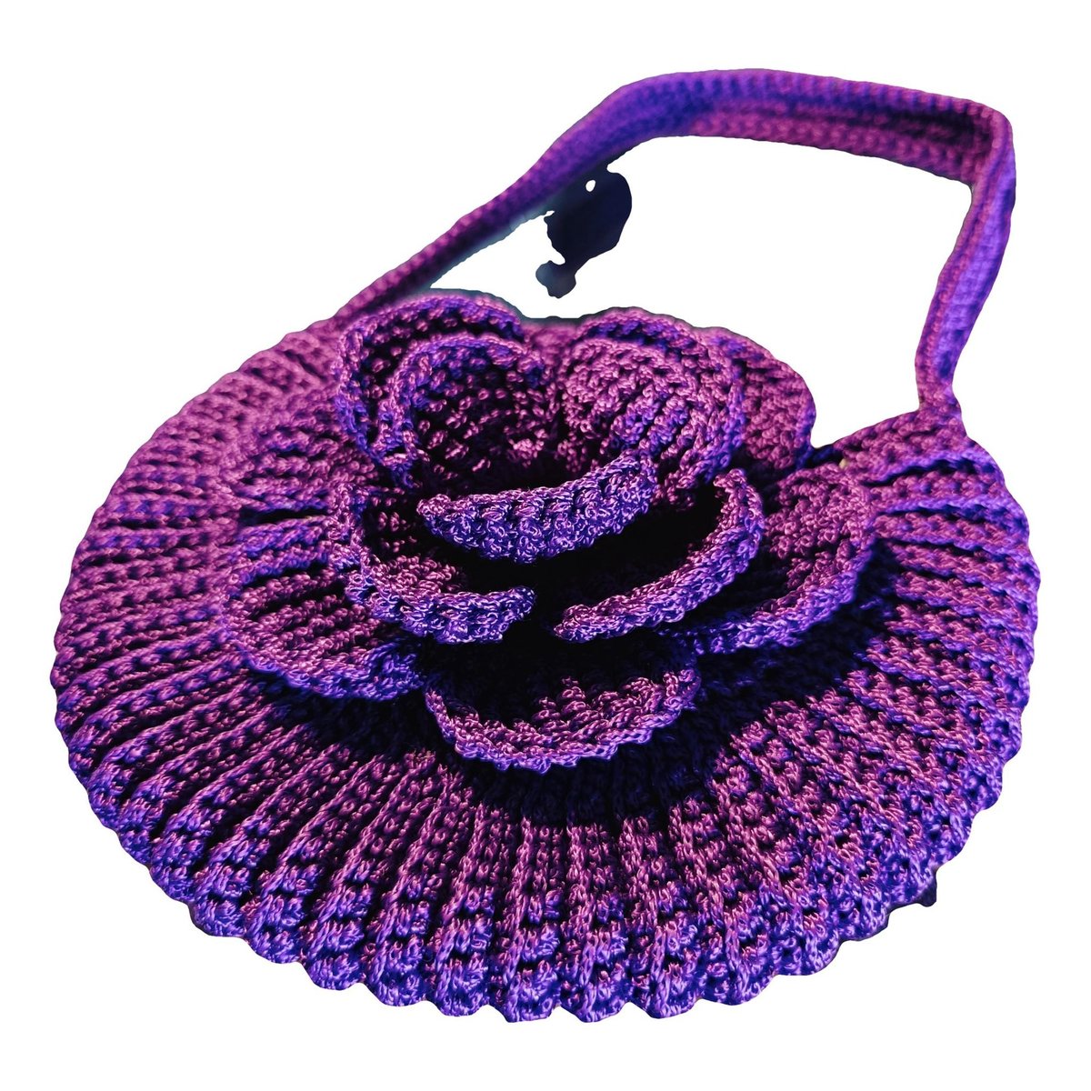 Crochet handbag