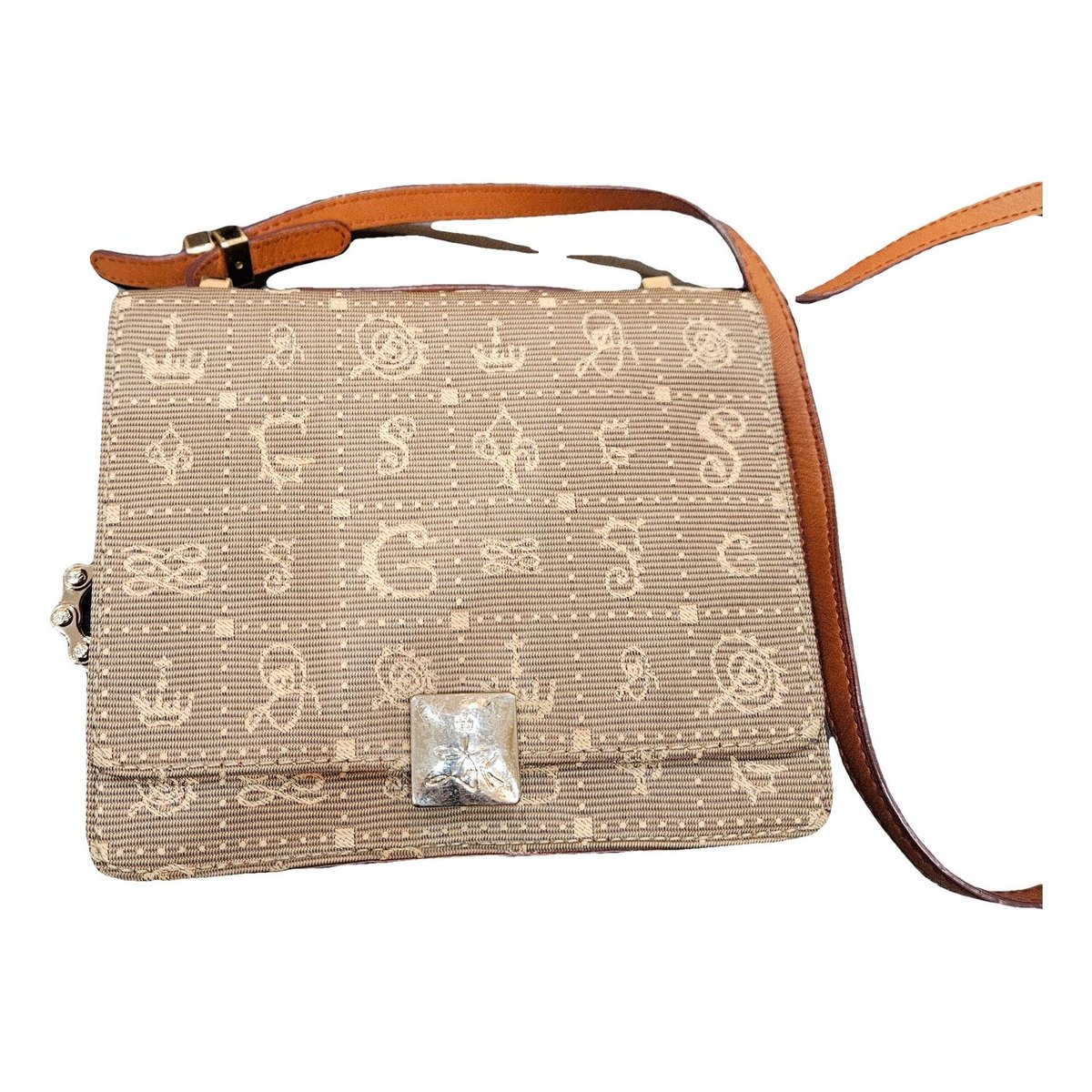 Daligramme leather crossbody bag