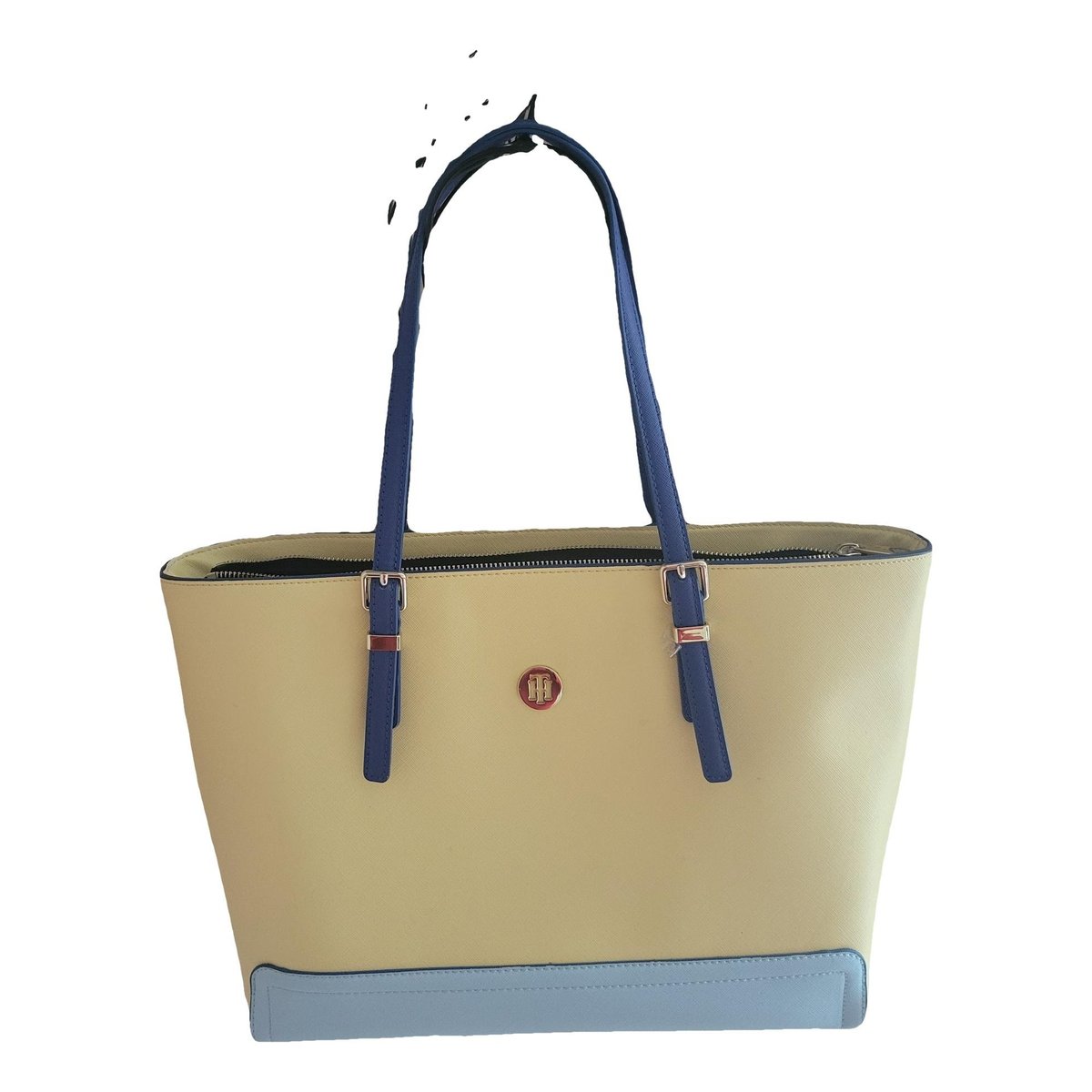 Leather tote