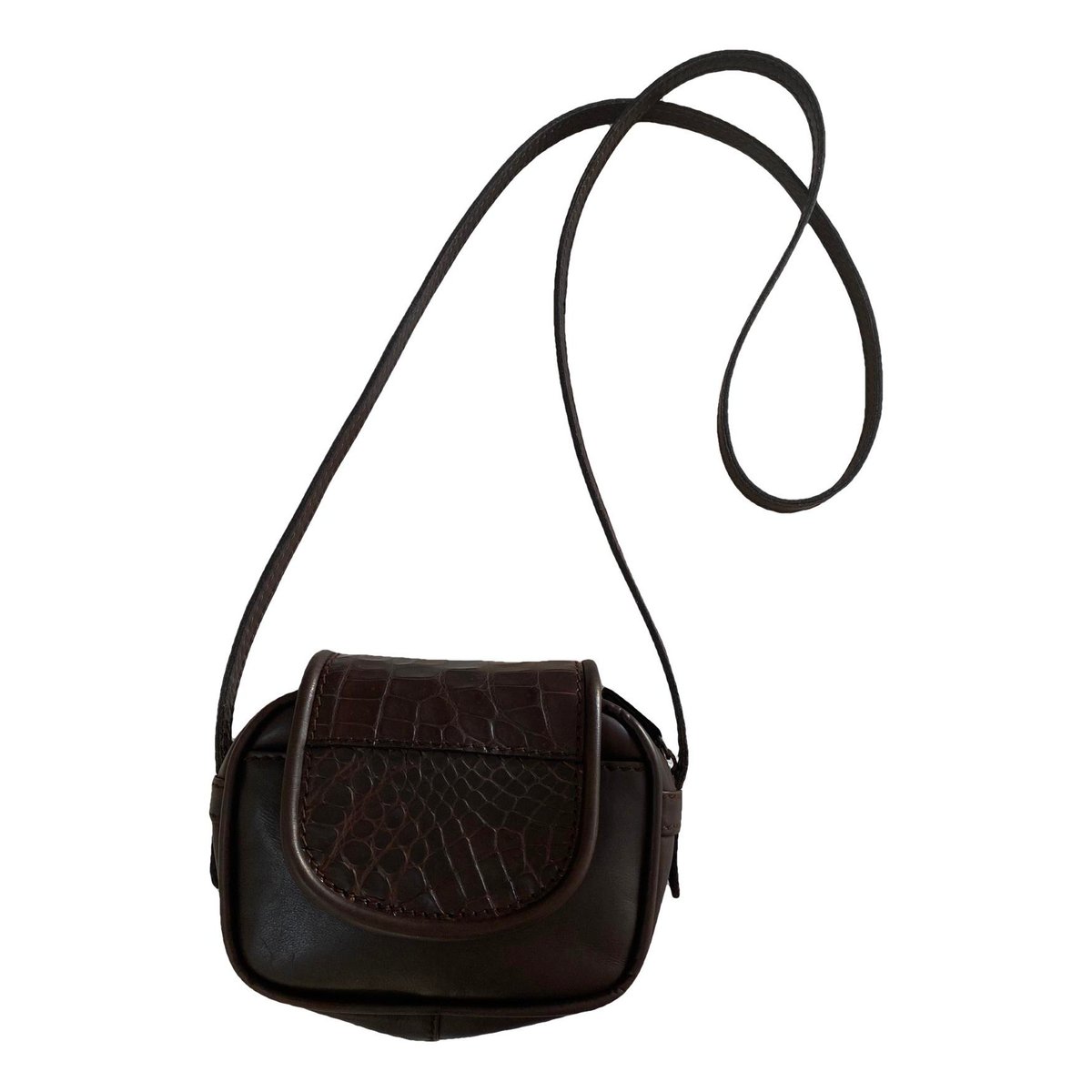 Leather crossbody bag