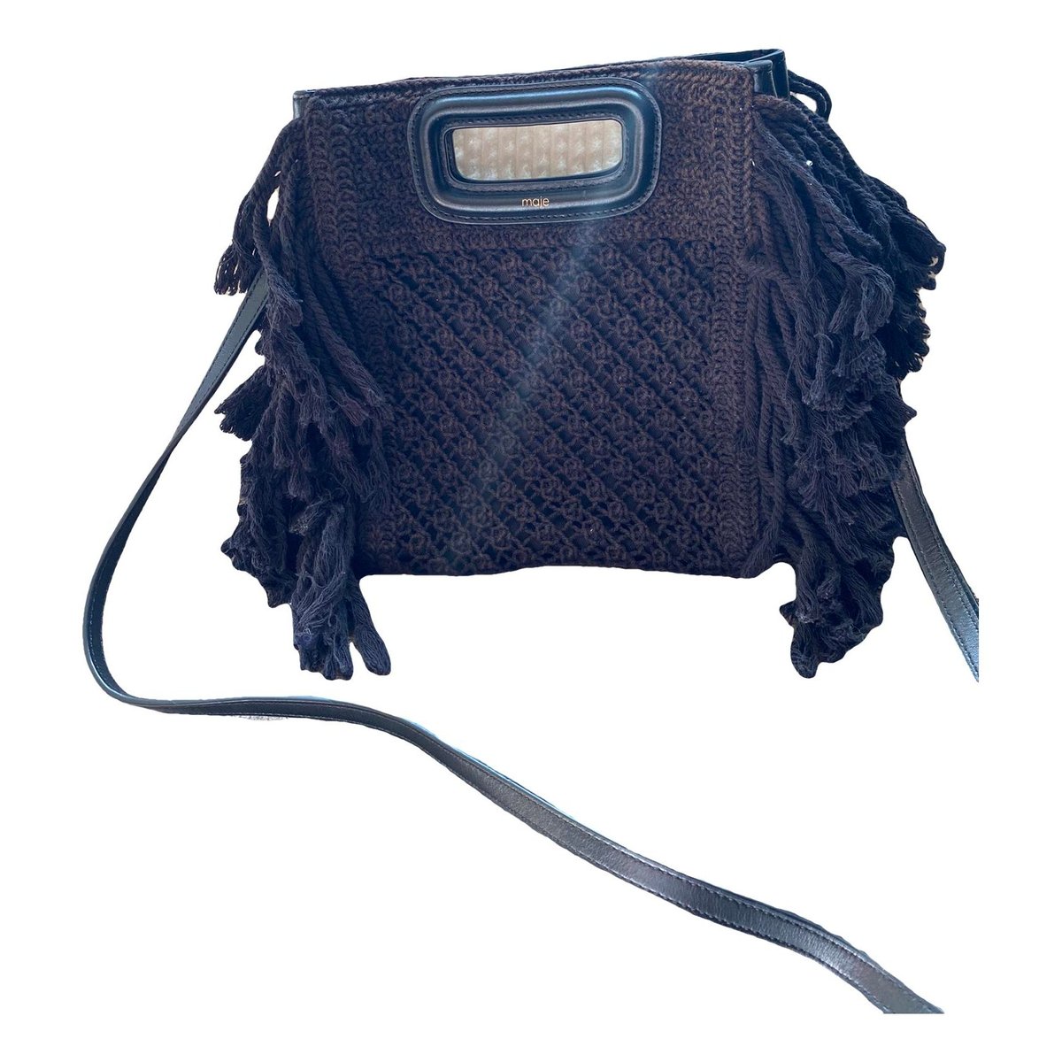 Sac M wool crossbody bag