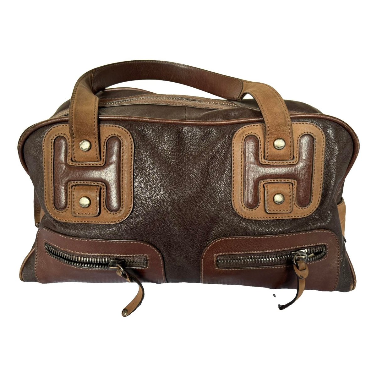Leather handbag