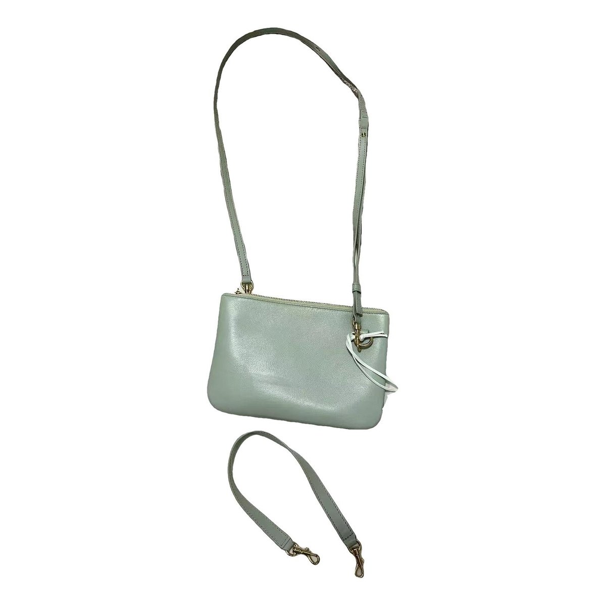 Tangle leather crossbody bag