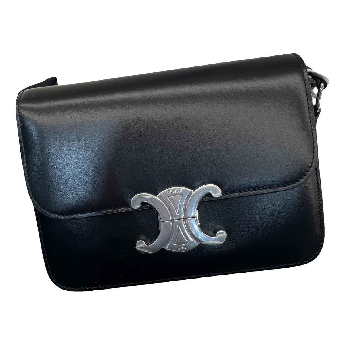 Triomphe leather handbag