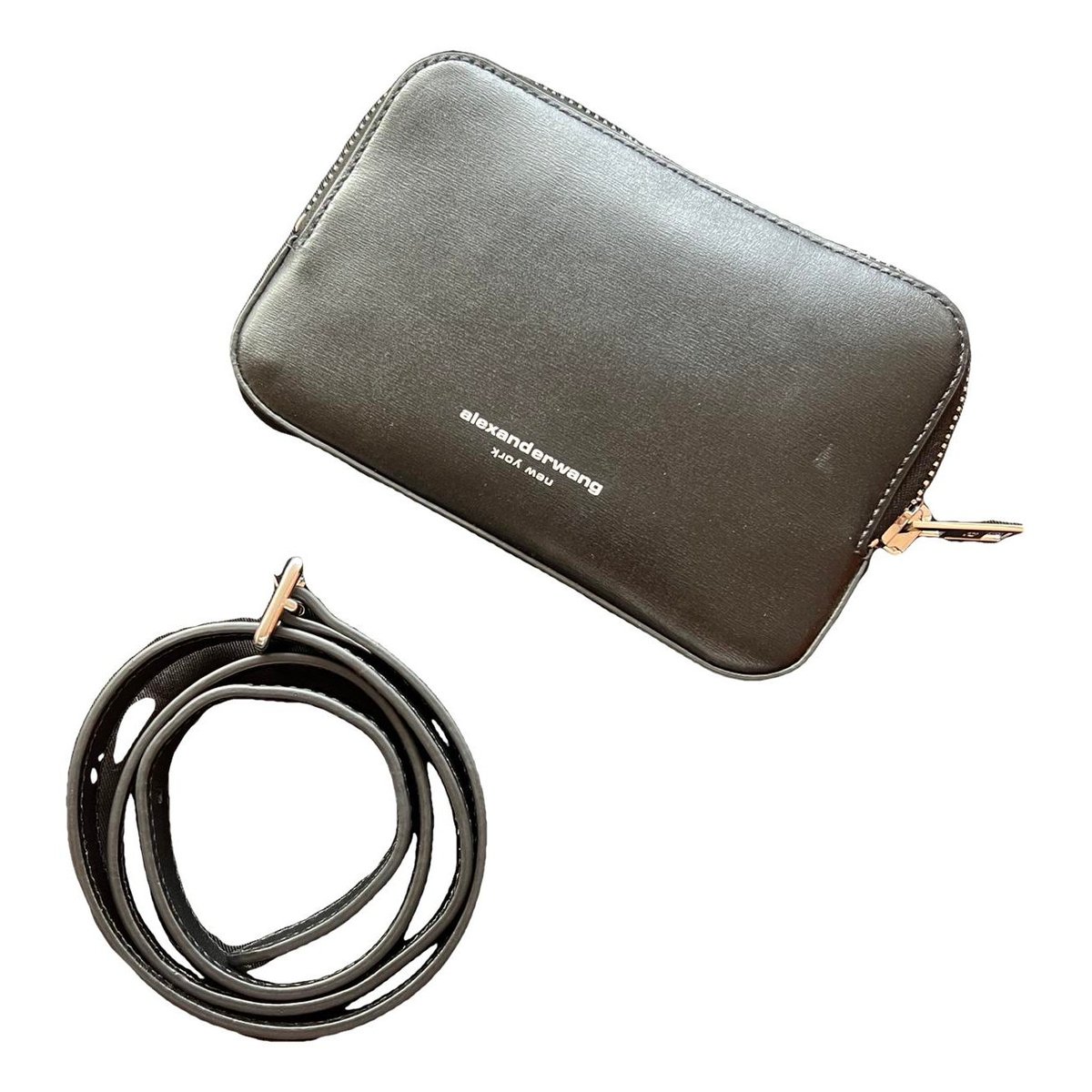 Leather crossbody bag