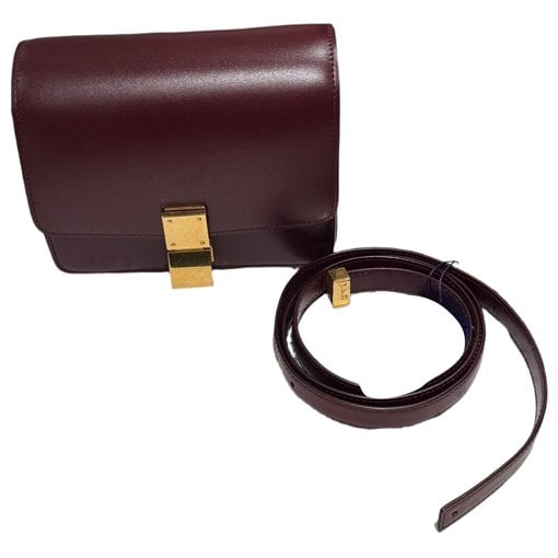 Classic leather handbag
