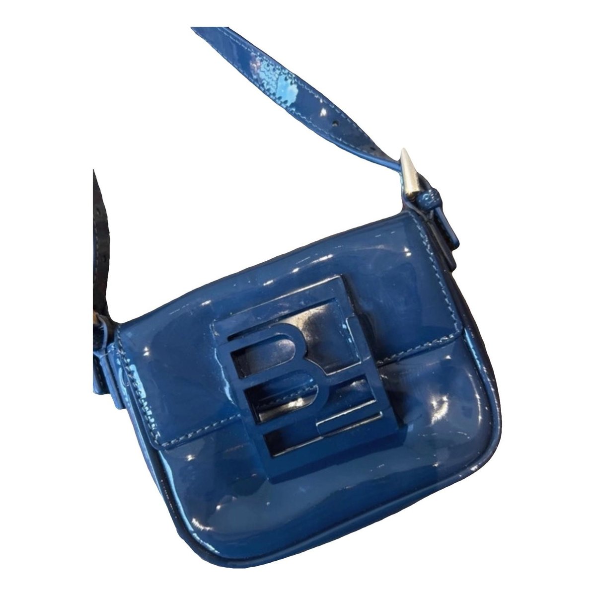 Mini patent leather mini bag