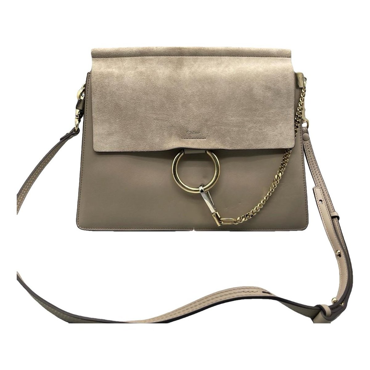 Faye leather handbag