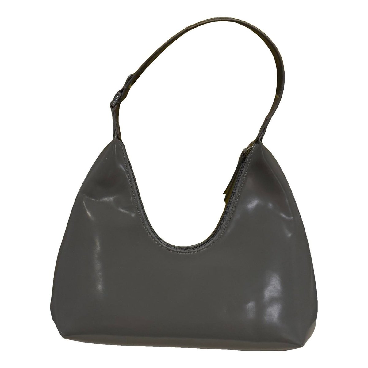 Amber leather handbag