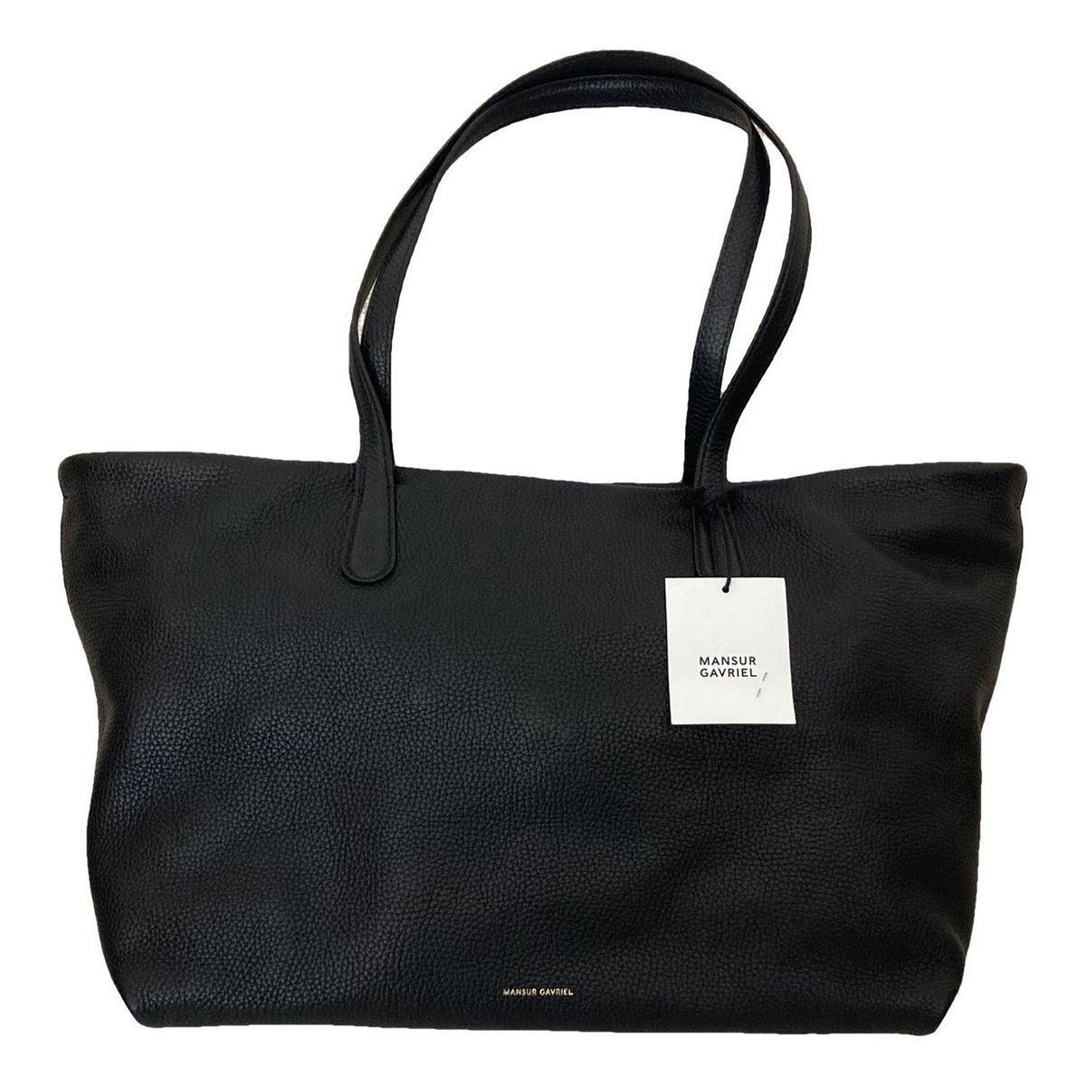 Leather tote