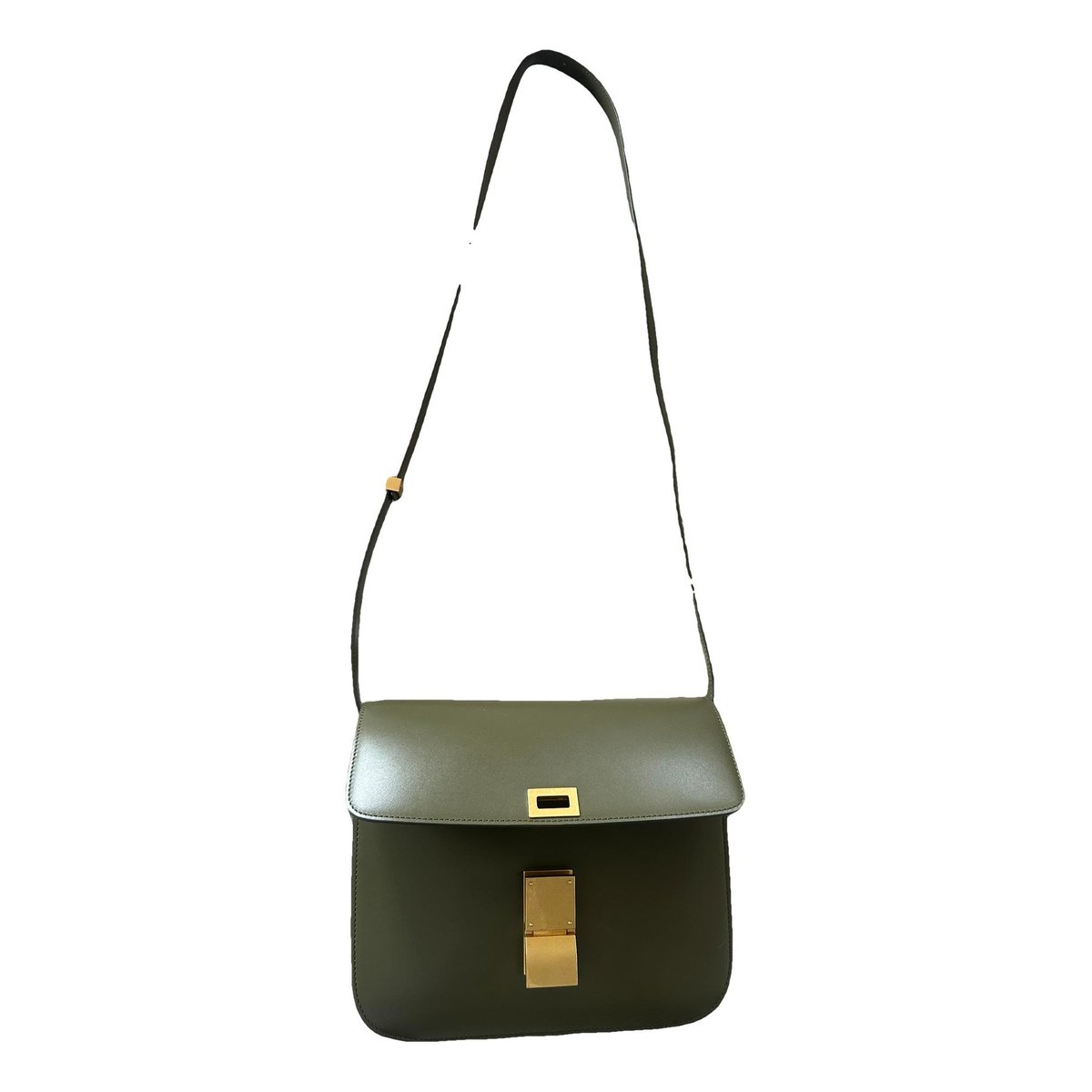 Classic leather crossbody bag