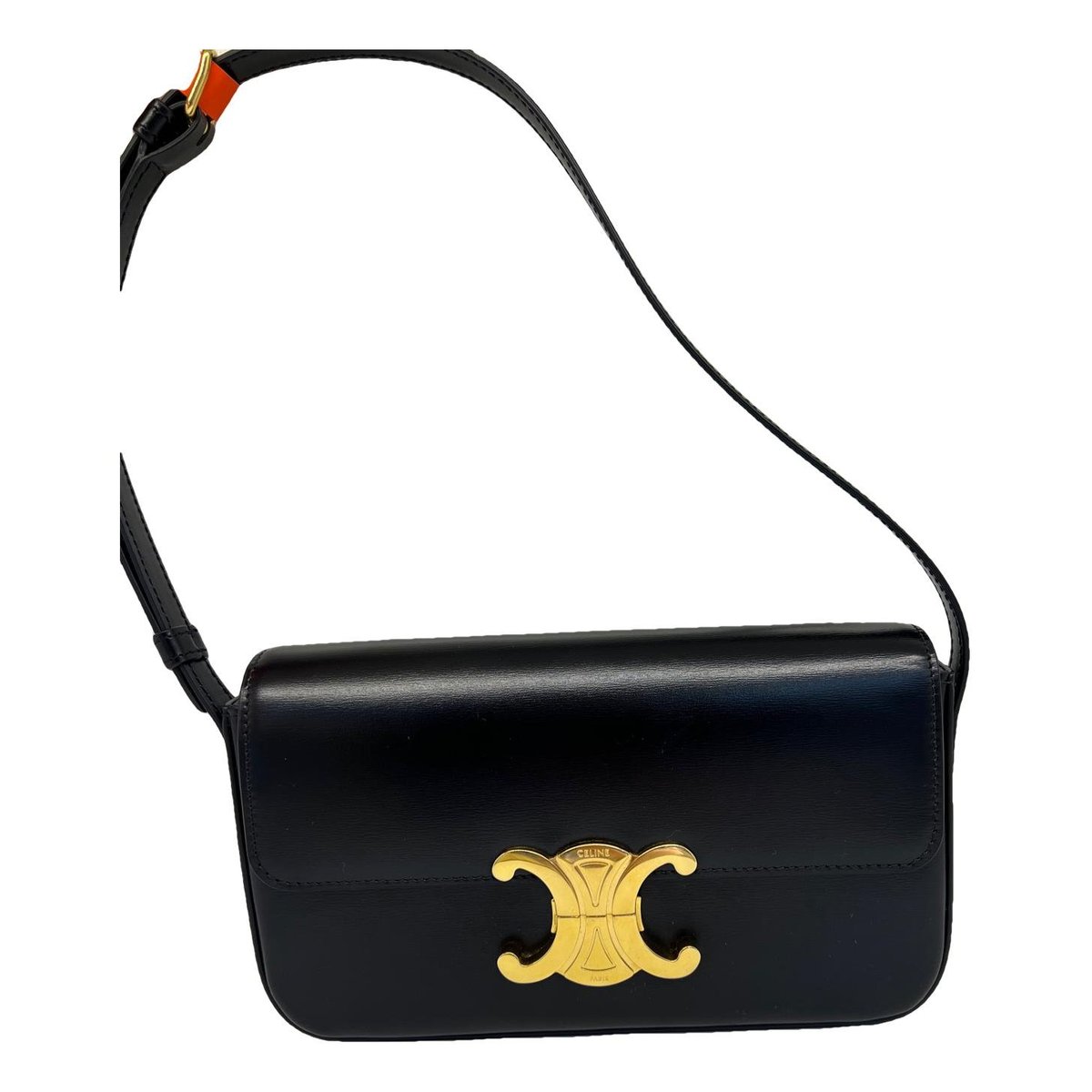 Triomphe leather handbag
