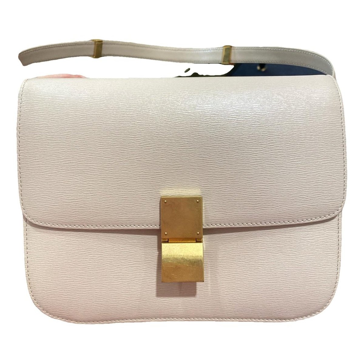 Classic leather crossbody bag
