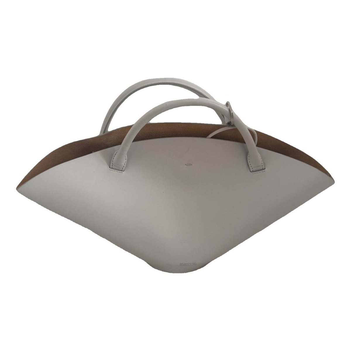 Shopper leather handbag