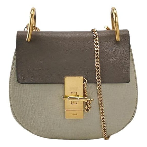 Drew leather crossbody bag
