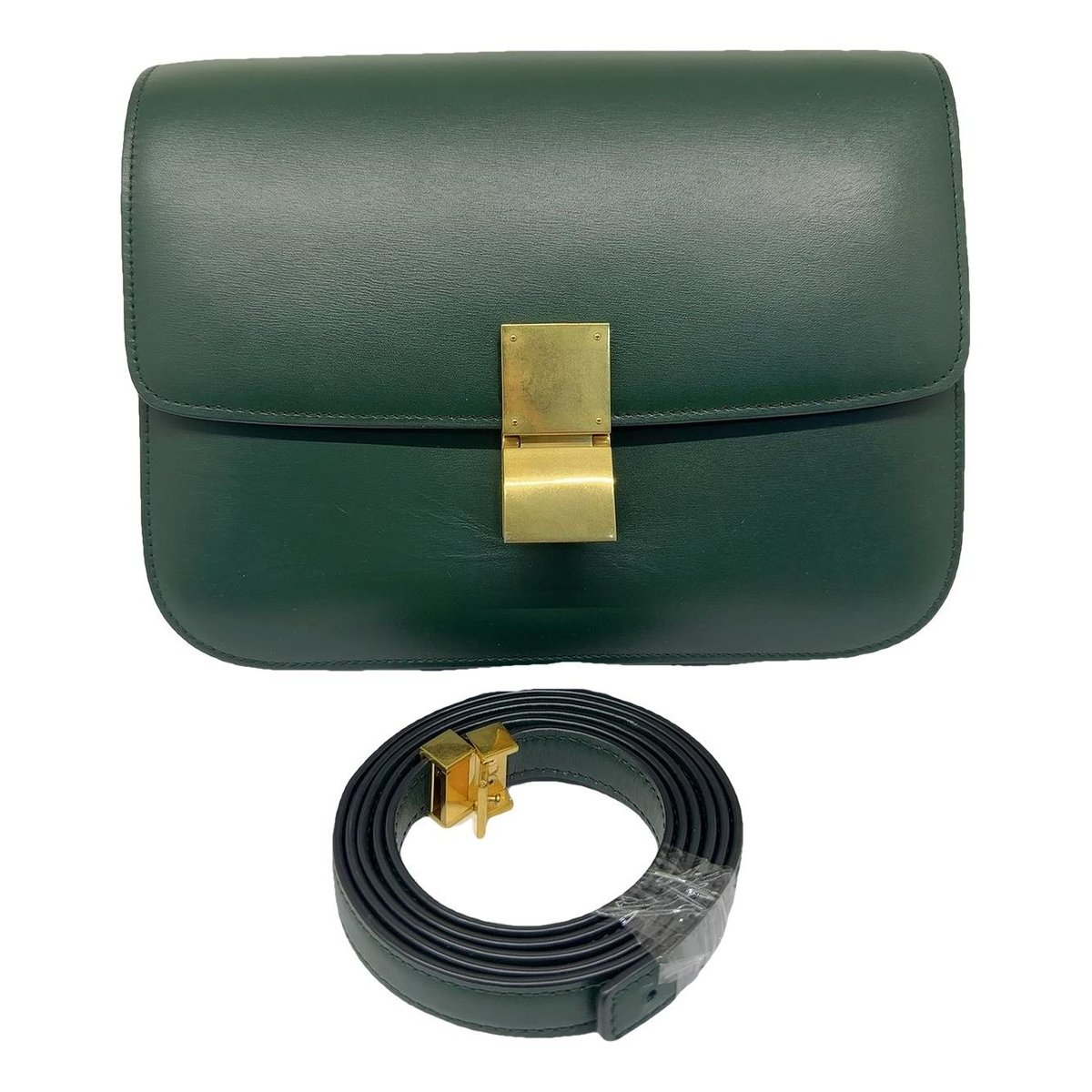 Classic leather handbag