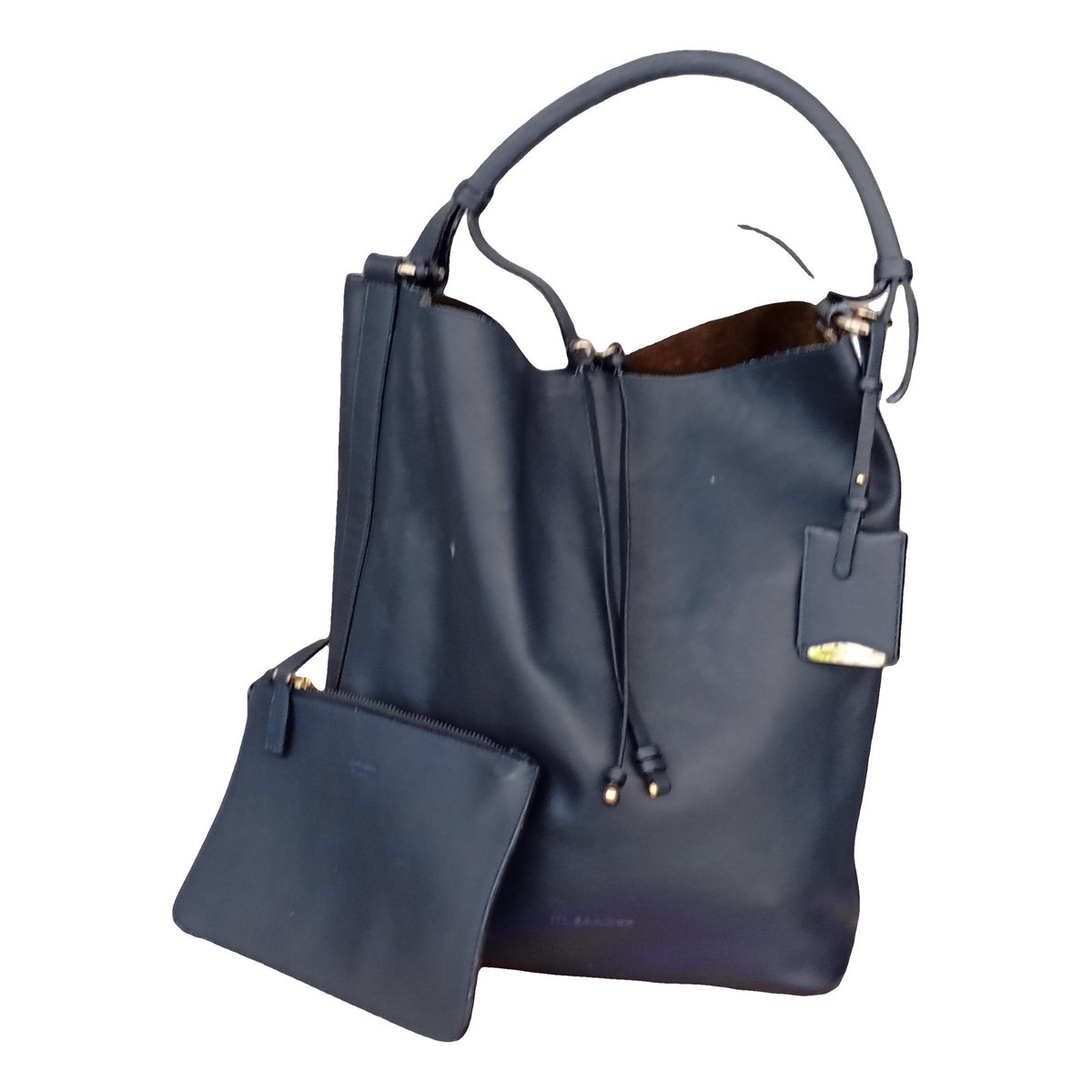 Tangle leather handbag