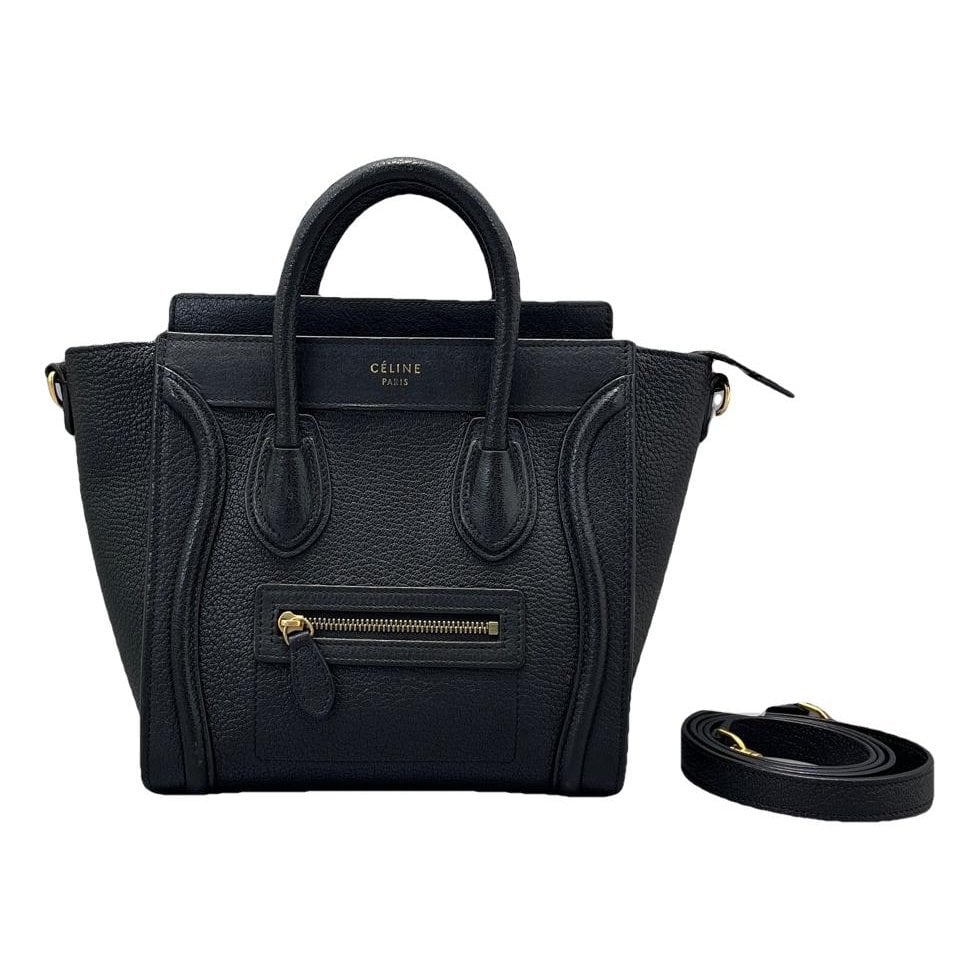 Nano Luggage leather handbag