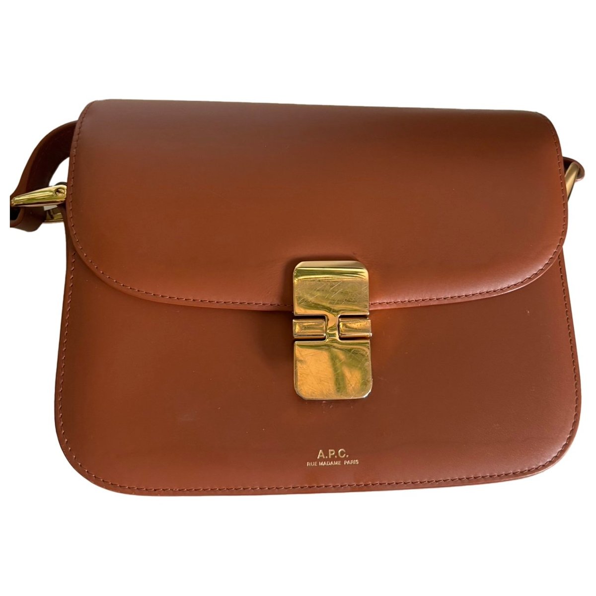 Leather crossbody bag