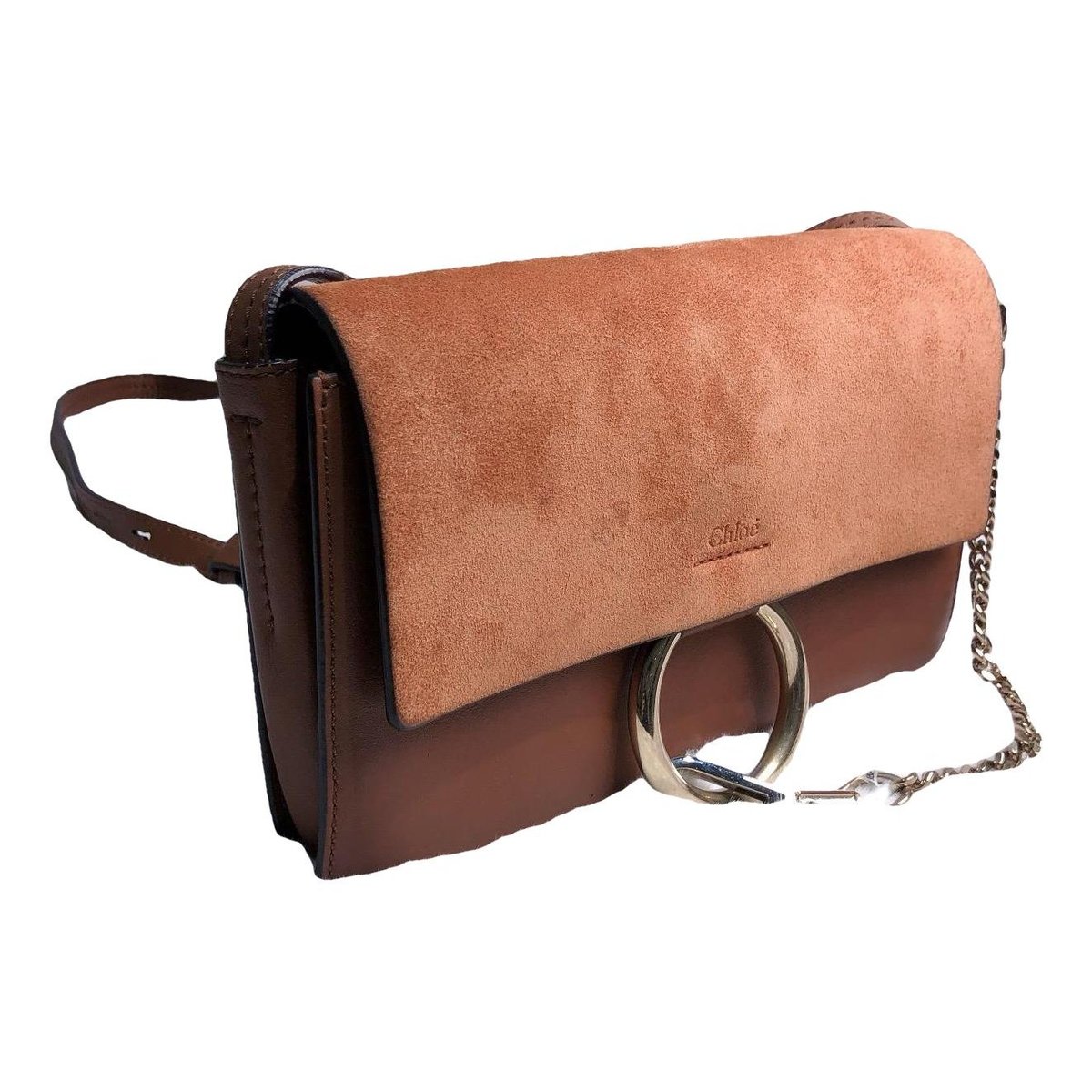 Faye leather crossbody bag